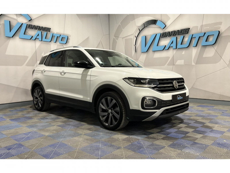 Volkswagen T-CROSS 1.0 TSI 115 Start/Stop BVM6 First Edition ESSENCE Blanc Occasion à vendre