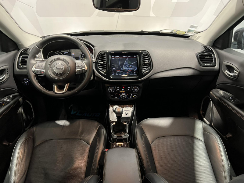 Photo 6 de l'offre de JEEP COMPASS 2.0 I MultiJet II 140 ch Active Drive BVM6 Limited à 16990€ chez VL Auto