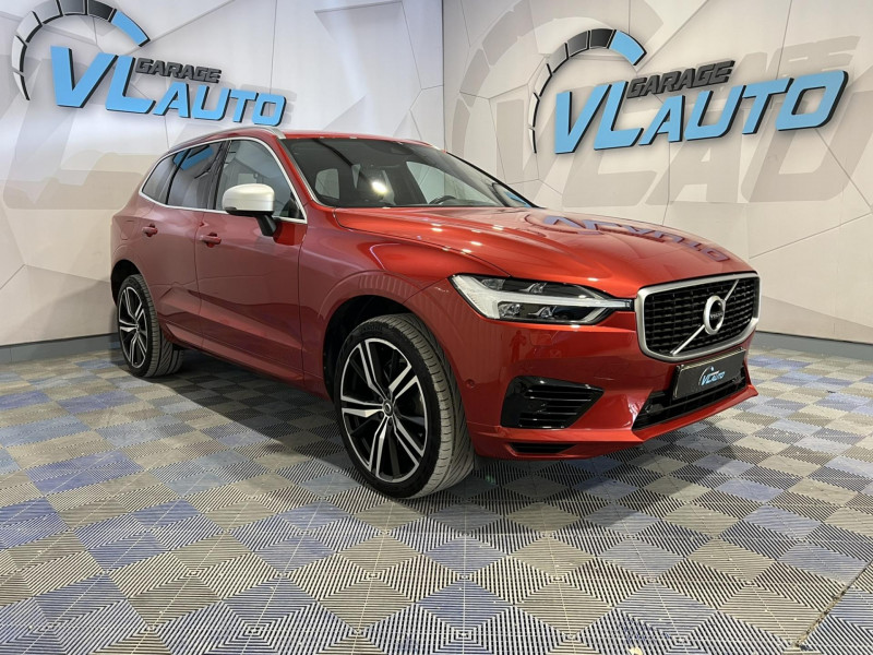 Volvo XC60  T8 Twin Engine 303 ch + 87 ch Geartronic 8 R-Design Hybride Rouge Occasion à vendre