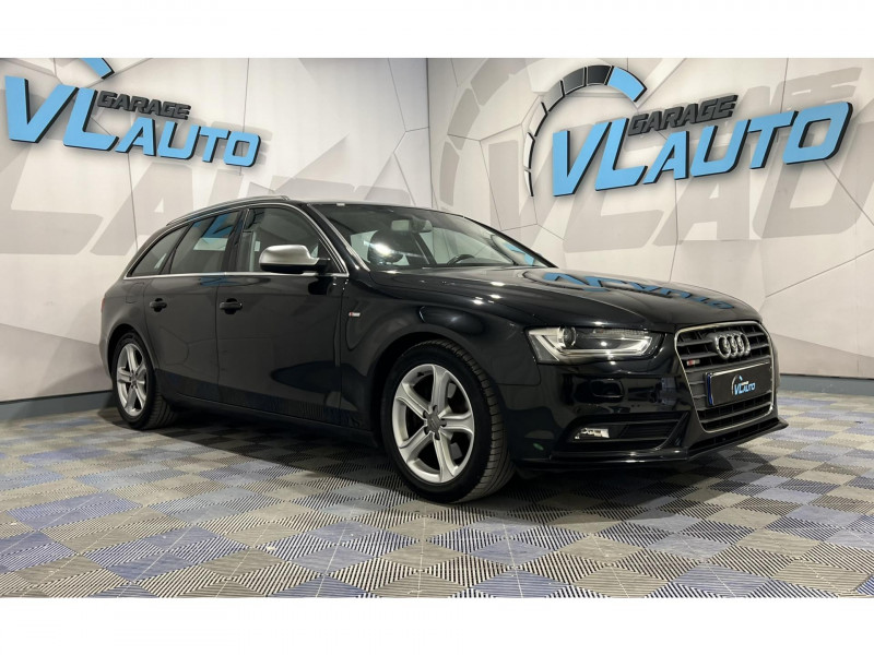 Audi A4 AVANT 2.0 TDI 150 S-LINE Multitronic BVA DIESEL Noir Occasion à vendre
