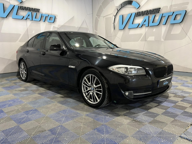 Bmw SERIE 5 520d 184ch F10 Confort BVA DIESEL Noir Occasion à vendre