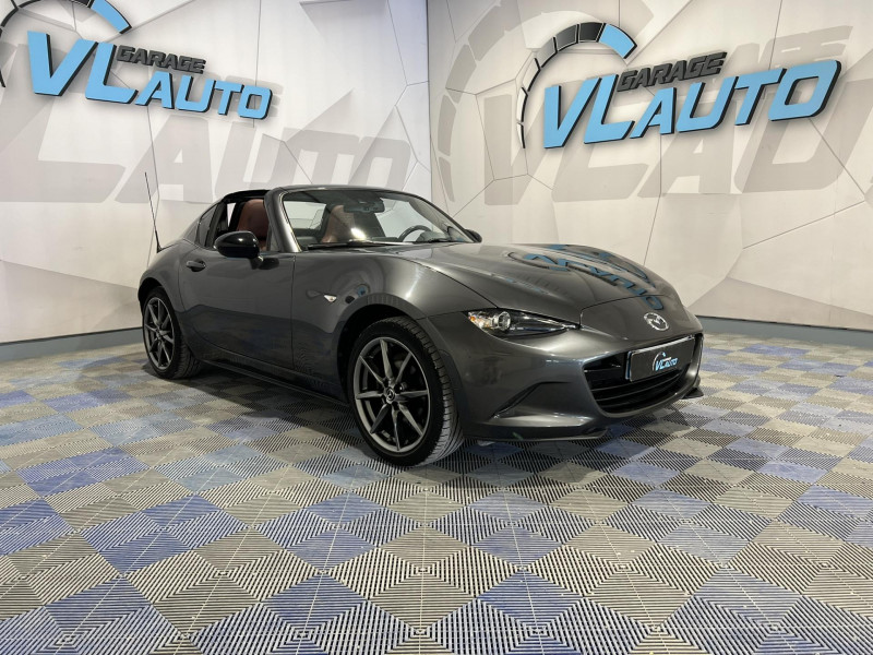 Mazda MX-5 MX5 RF 1.5L SKYACTIV-G 131 ch Dynamique ESSENCE Gris Occasion à vendre