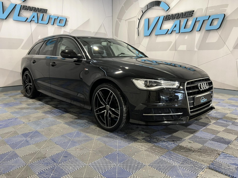 Audi A6 AVANT 2.0 TDI ultra 190 S Tronic 7 S-Line DIESEL Noir Occasion à vendre