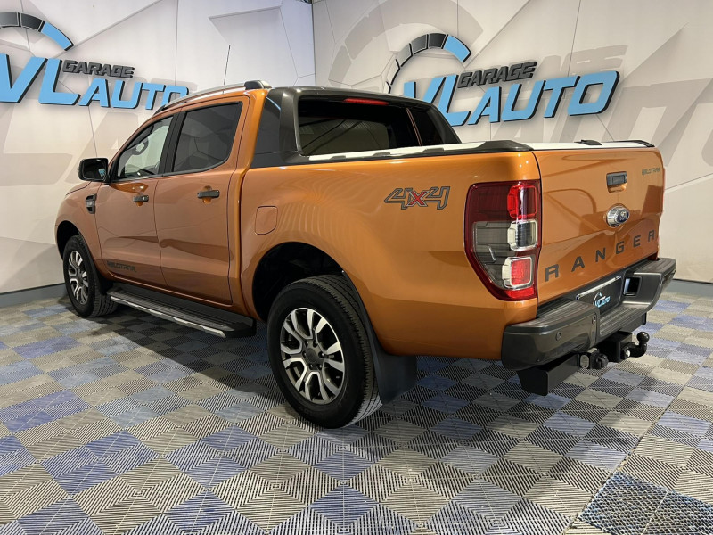 Photo 3 de l'offre de FORD RANGER DOUBLE CABINE 3.2 TDCi 200 4X4 BVA6 WILDTRAK à 28990€ chez VL Auto