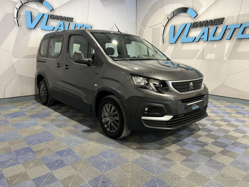 Peugeot RIFTER Standard BlueHDi 100 S&S BVM6 5 Places Style DIESEL Gris Occasion à vendre