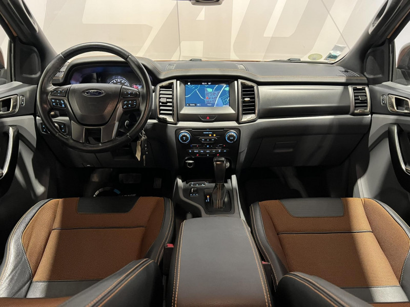 Photo 7 de l'offre de FORD RANGER DOUBLE CABINE 3.2 TDCi 200 4X4 BVA6 WILDTRAK à 28990€ chez VL Auto
