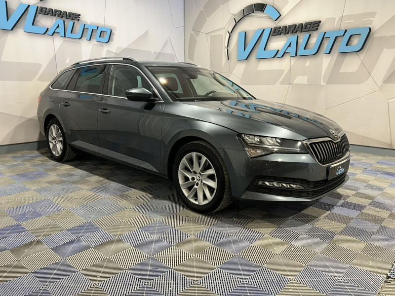 Skoda SUPERB COMBI 2.0 TDI 150 SCR DSG7 Business DIESEL Gris Occasion à vendre