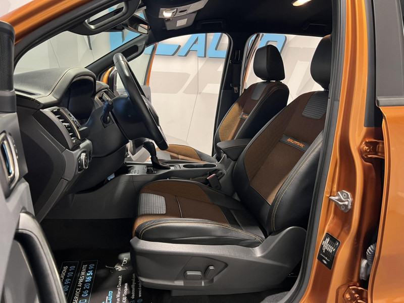 Photo 6 de l'offre de FORD RANGER DOUBLE CABINE 3.2 TDCi 200 4X4 BVA6 WILDTRAK à 28990€ chez VL Auto