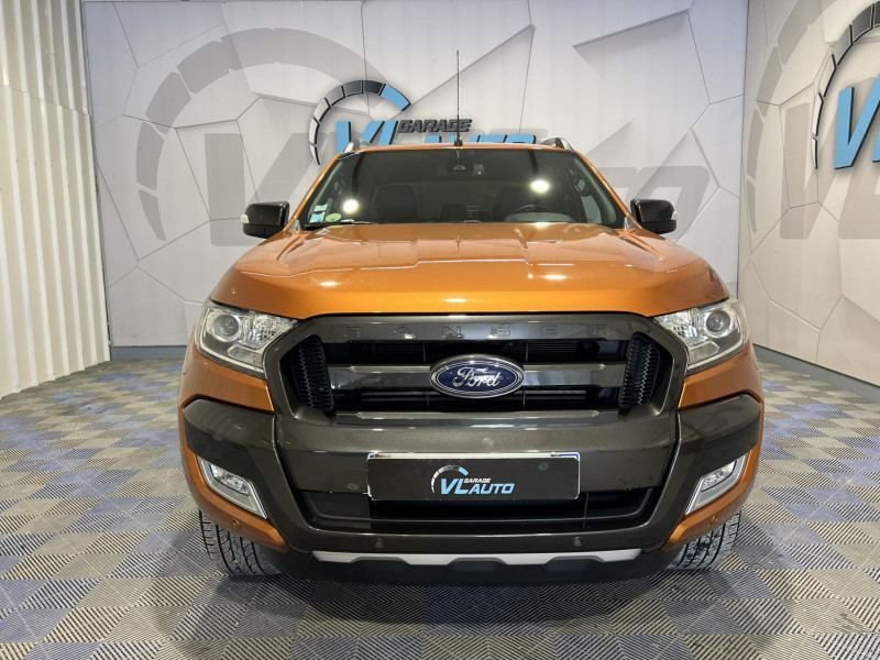 Photo 2 de l'offre de FORD RANGER DOUBLE CABINE 3.2 TDCi 200 4X4 BVA6 WILDTRAK à 28990€ chez VL Auto