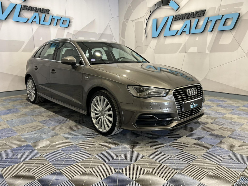 Audi A3 SPORTBACK 1.4 TFSI e-tron 204 Ambition Luxe S tronic 6 Hybride Gris Occasion à vendre