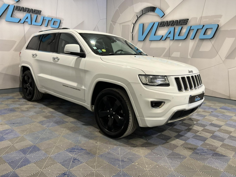 Jeep GRAND CHEROKEE V6 3.0 CRD 250 Overland BVA DIESEL BLANC Occasion à vendre