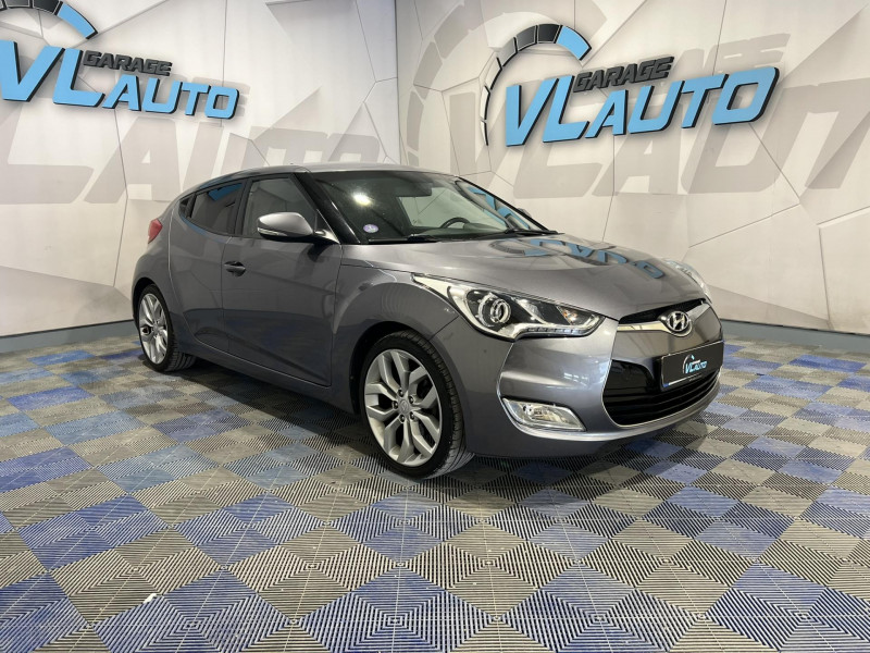 Hyundai VELOSTER 1.6 GDI 140 Pack Sensation DCT-6 ESSENCE Gris Occasion à vendre