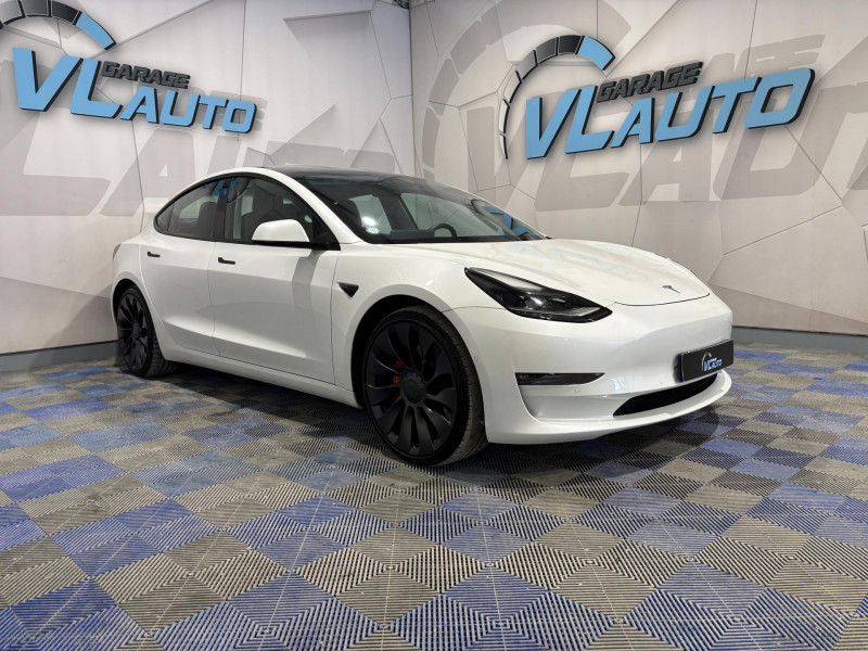 Tesla MODEL 3  Performance AWD ELECTRIQUE BLANC Occasion à vendre