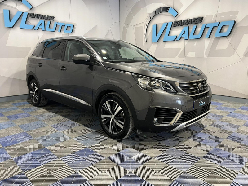 Peugeot 5008  BlueHDi 130ch S&S BVM6 Allure 5 Places DIESEL Gris Occasion à vendre