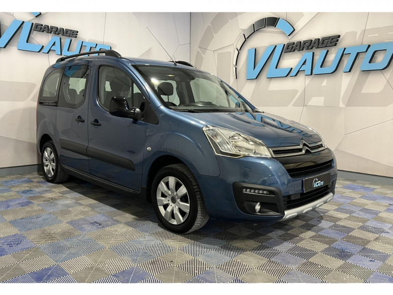 Citroen BERLINGO Multispace BlueHDi 100 S&S BVM5 Shine 7 Places DIESEL Bleu Occasion à vendre