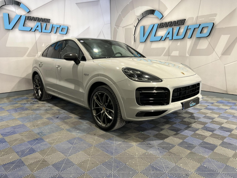Porsche CAYENNE COUPE E-Hybrid 3.0 V6 462 ch Tiptronic BVA Hybride BEIGE FONCE Occasion à vendre