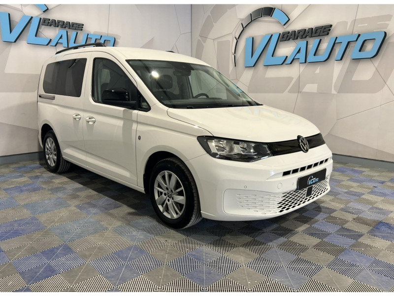 Volkswagen CADDY 1.5 TSI 114 BVM6  ESSENCE Candy White Occasion à vendre