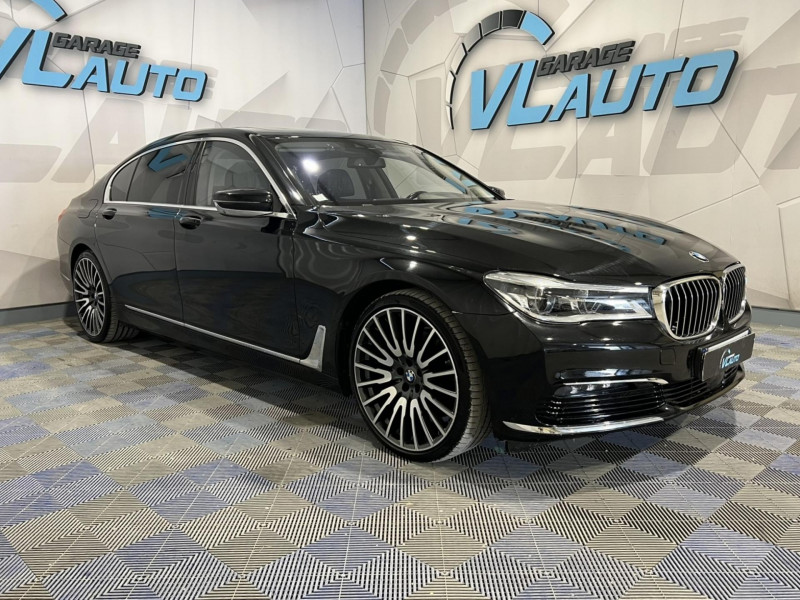 Bmw SERIE 7 730Ld xDrive 265 ch BVA DIESEL Noir Occasion à vendre