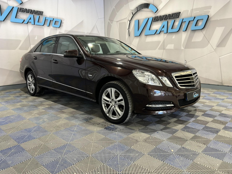 Mercedes-Benz CLASSE E 350 CDI BlueEfficiency Avantgarde Executive 4-Matic BVA DIESEL Marron Occasion à vendre