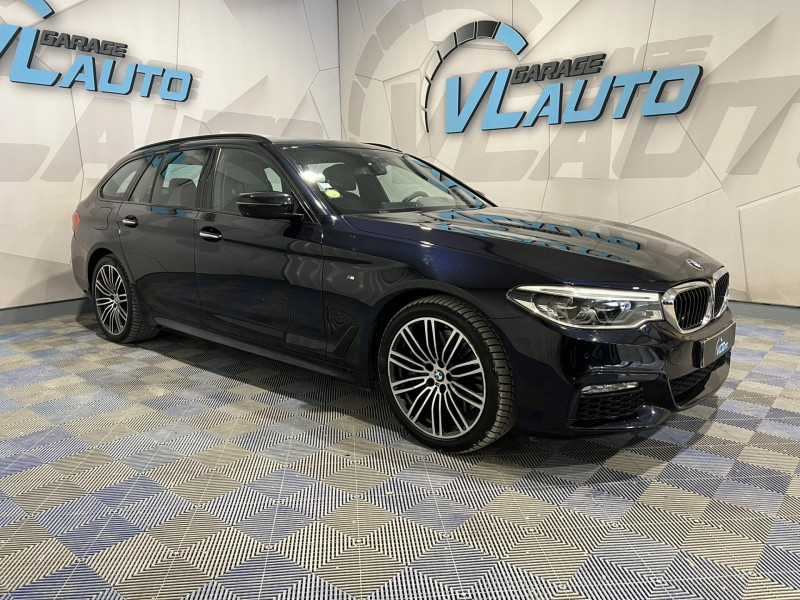 Bmw SERIE 5 TOURING  540d xDrive 320 ch BVA8 G31 M Sport DIESEL Noir Occasion à vendre