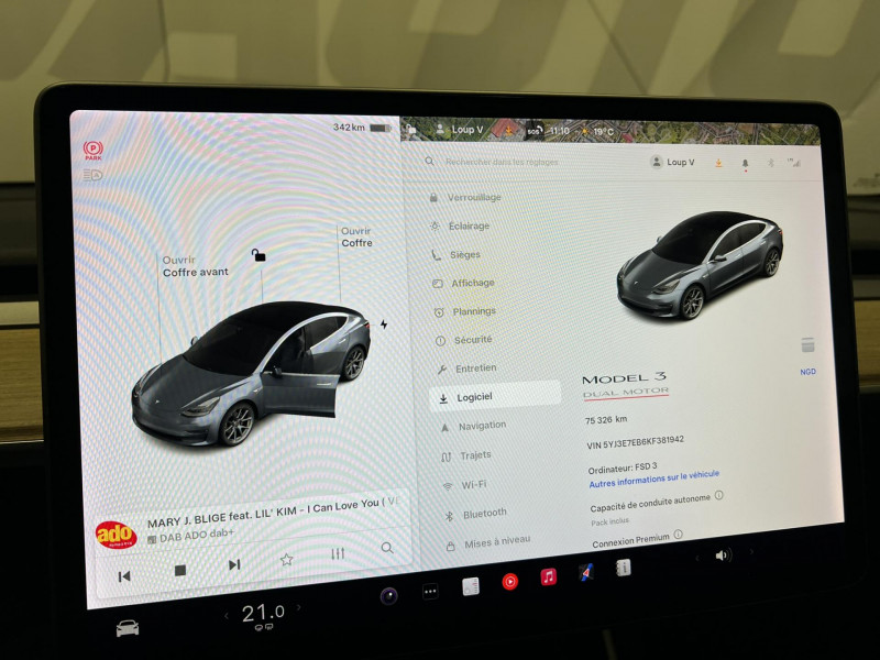 Photo 9 de l'offre de TESLA MODEL 3  Long Range Dual Motor AWD à 24990€ chez VL Auto