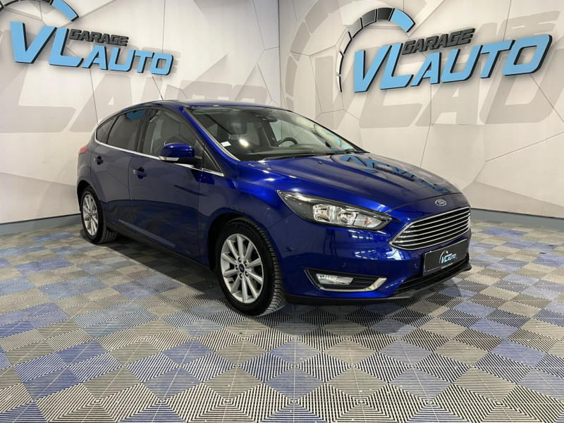 Ford FOCUS 1.5 EcoBoost 150 S&S Titanium BVA ESSENCE Bleu Occasion à vendre