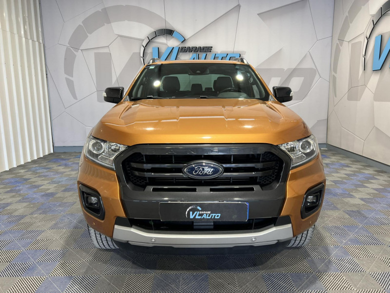 Photo 2 de l'offre de FORD RANGER DOUBLE CABINE 3.2 ECOBLUE 200 4X4 BV6 WILDTRAK à 33990€ chez VL Auto