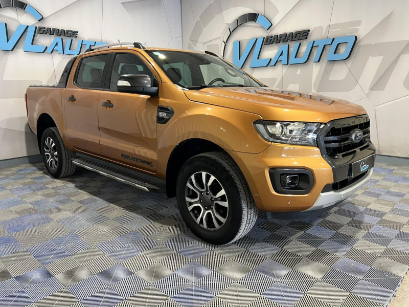 Ford RANGER DOUBLE CABINE 3.2 ECOBLUE 200 4X4 BV6 WILDTRAK DIESEL Orange Occasion à vendre