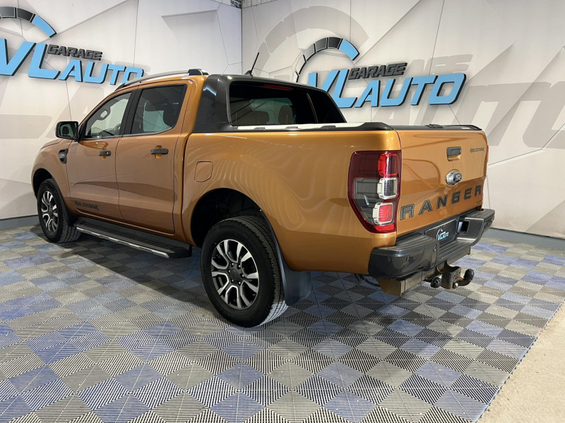 Photo 3 de l'offre de FORD RANGER DOUBLE CABINE 3.2 ECOBLUE 200 4X4 BV6 WILDTRAK à 33990€ chez VL Auto
