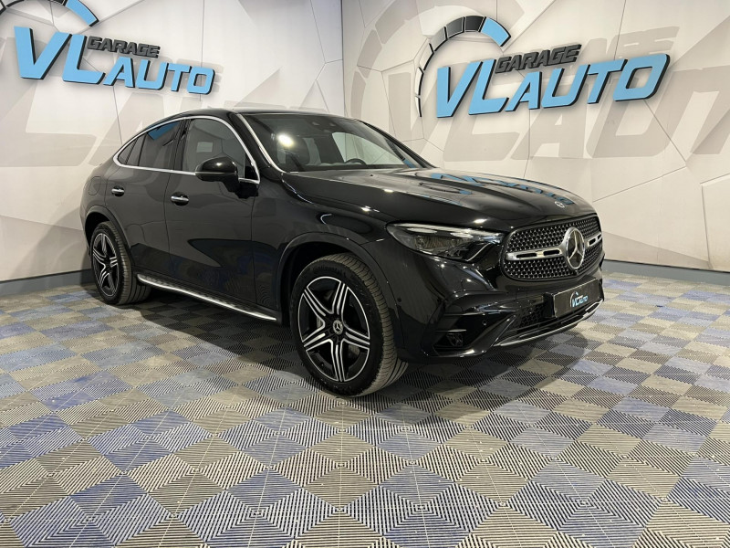 Mercedes-Benz GLC COUPE 300 de 9G-Tronic 4Matic AMG Line Hybride Noir Occasion à vendre