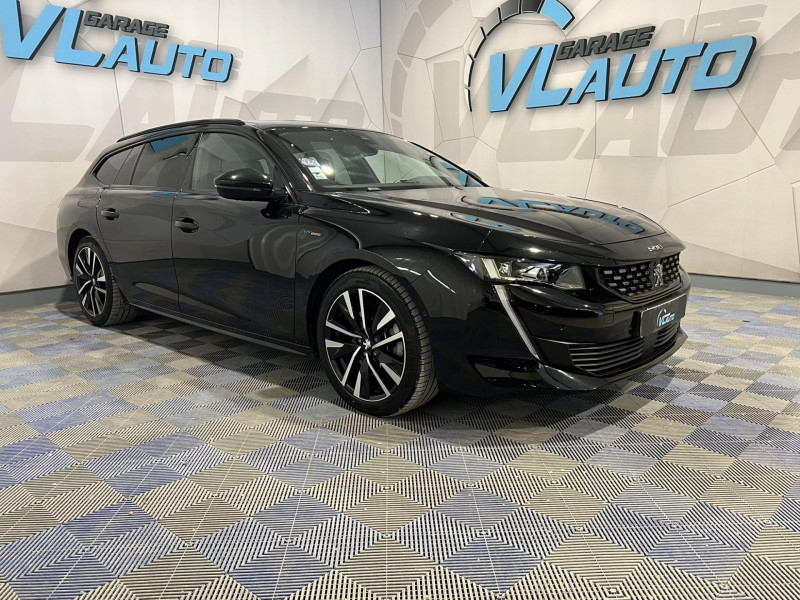 Peugeot 508 SW  Hybrid 225 e-EAT8 GT Pack Hybride Noir Occasion à vendre