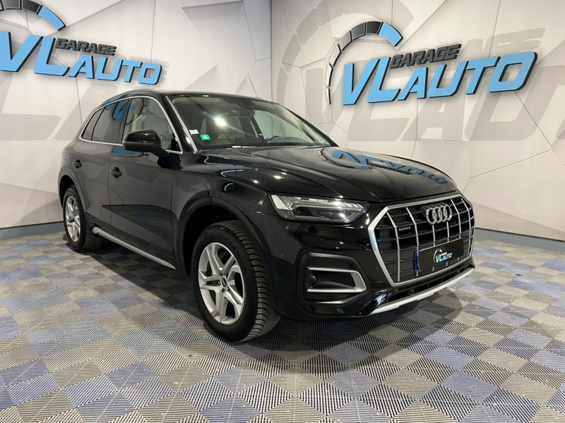Audi Q5  40 TDI 204 S tronic 7 Quattro Design DIESEL Noir Occasion à vendre