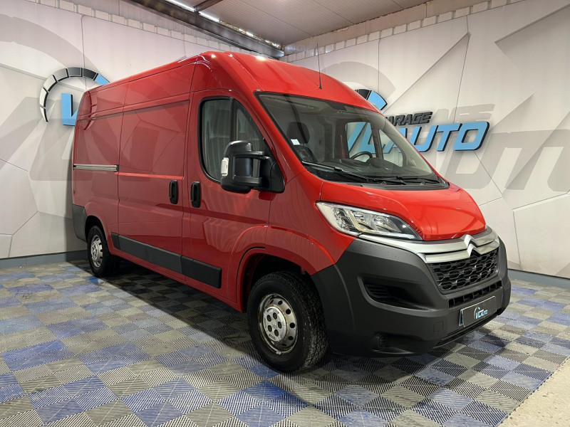 Citroen JUMPER TOLE 30 L2H2 BLUEHDi 120 S&S BVM6 CLUB DIESEL Rouge Occasion à vendre