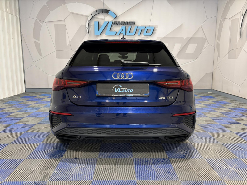 Photo 4 de l'offre de AUDI A3 SPORTBACK 35 TDI 150 S tronic 7 S Line à 25490€ chez VL Auto