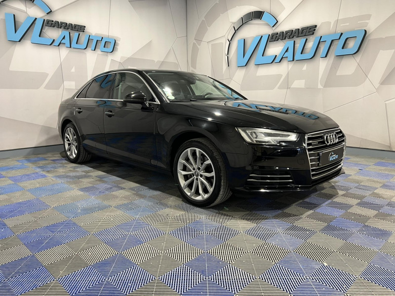 Audi A4  2.0 TDI 190 S tronic 7 Quattro Design Luxe DIESEL Noir Occasion à vendre