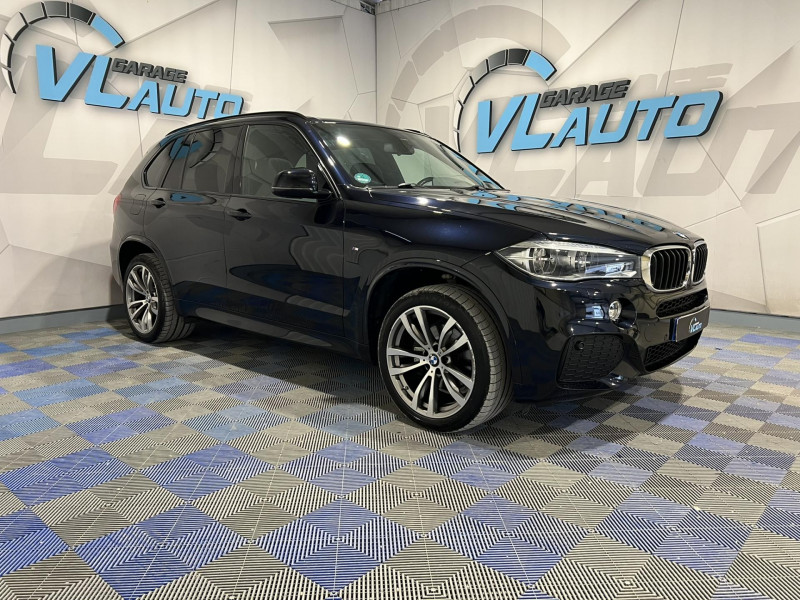 Bmw X5 xDrive30d 258 ch F15 M Sport BVA DIESEL Bleu Occasion à vendre