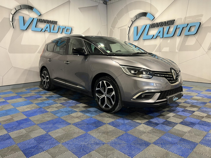 Renault GRAND SCENIC TCe 140 FAP EDC  Intens 7 Places ESSENCE Gris Occasion à vendre
