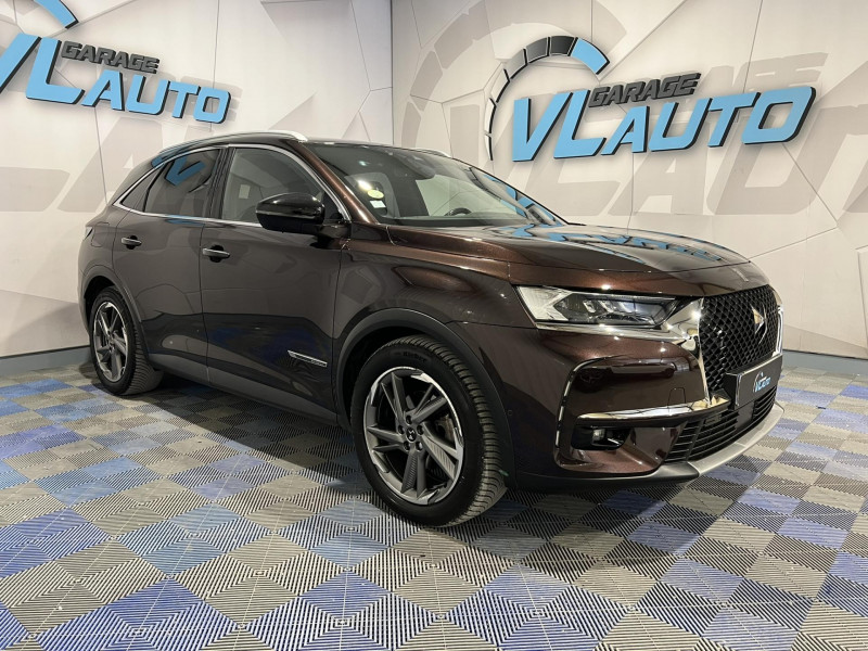Ds DS 7 CROSSBACK BlueHDi 180 EAT8 Grand Chic DIESEL Marron Occasion à vendre