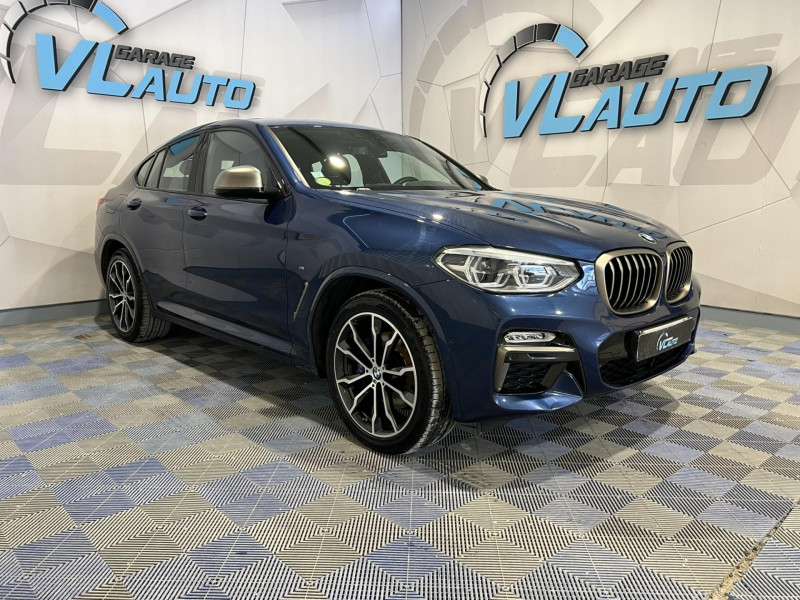 Bmw X4 M40d 326ch BVA8 G02 DIESEL Bleu Occasion à vendre