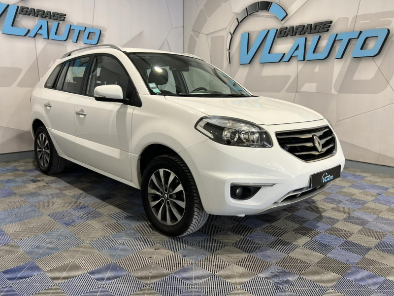 Renault KOLEOS 2.0 dCi 150 4x4 FAP Carminat DIESEL BLANC Occasion à vendre