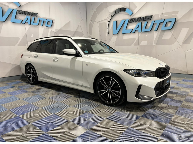 Bmw serie 3 touring 320d 190 ch BVA8 G21 M Sport DIESEL Blanc Occasion à vendre