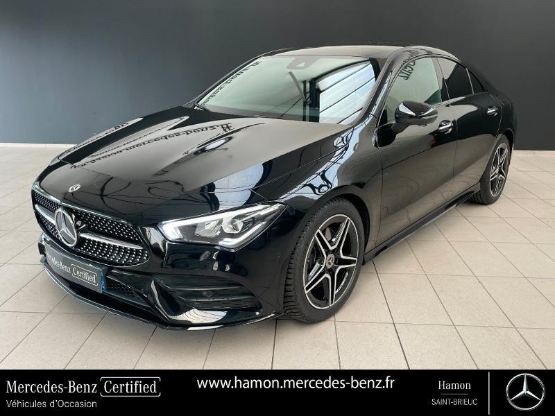 Mercedes-Benz CLA 200 d 150ch AMG Line 8G-DCT 8cv Diesel Noir cosmos métallisé Occasion à vendre