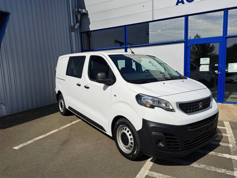 Peugeot Expert (3) 2.0 BLUEHDI 120 S&S Cab App LONG PREMIUM Diesel Blanc Occasion à vendre