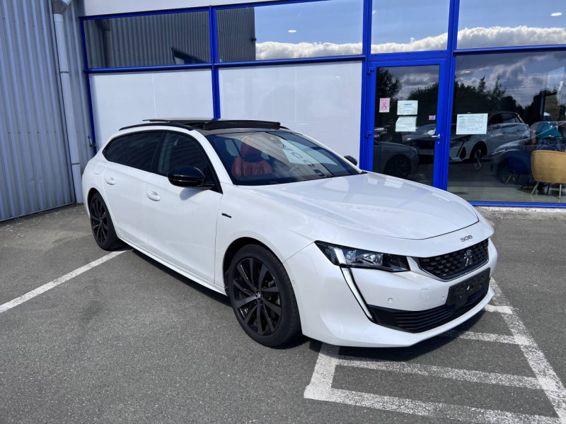 Peugeot 508 SW (2) BlueHDi 160 S&S EAT8 GT Line Diesel Blanc Occasion à vendre