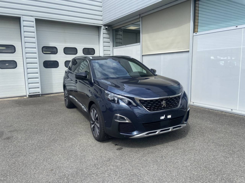 Peugeot 5008 (2) BlueHDi 130 S&S GT LINE Diesel Bleu Occasion à vendre