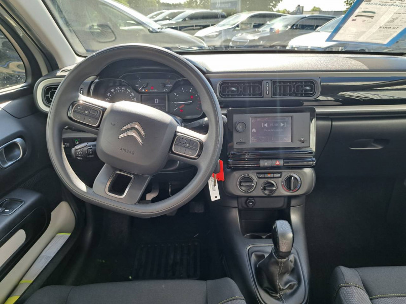 Photo 5 de l'offre de CITROEN C3 (3) PureTech 83 S&S BVM Live à 12490€ chez Carlyss automobiles Vitré