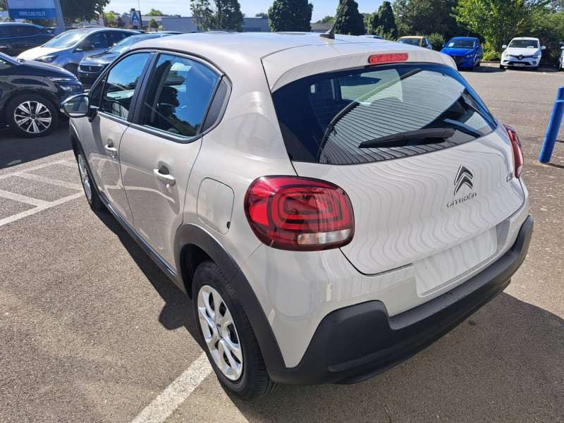 Photo 3 de l'offre de CITROEN C3 (3) PureTech 83 S&S BVM Live à 12490€ chez Carlyss automobiles Vitré