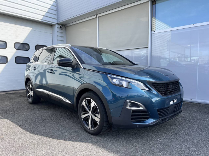Peugeot 5008 (2) 2.0 BLUEHDI 150 S&S GT LINE Diesel Vert Occasion à vendre