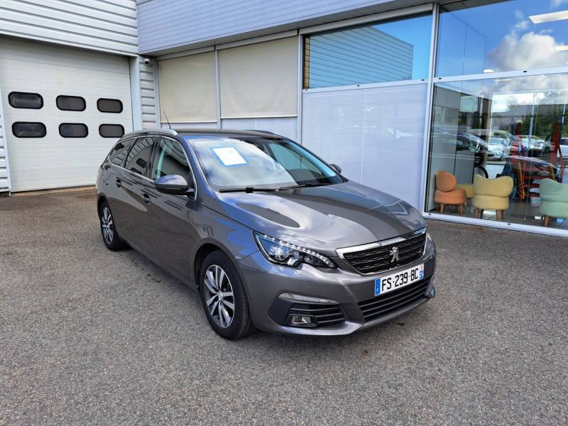 Peugeot 308 SW (2) BlueHDi 130 EAT8 S&S Allure Business Diesel Gris foncé Occasion à vendre