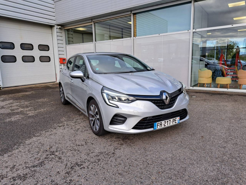 Renault Clio (5) Intens TCe 100 - 20 Essence Gris clair Occasion à vendre